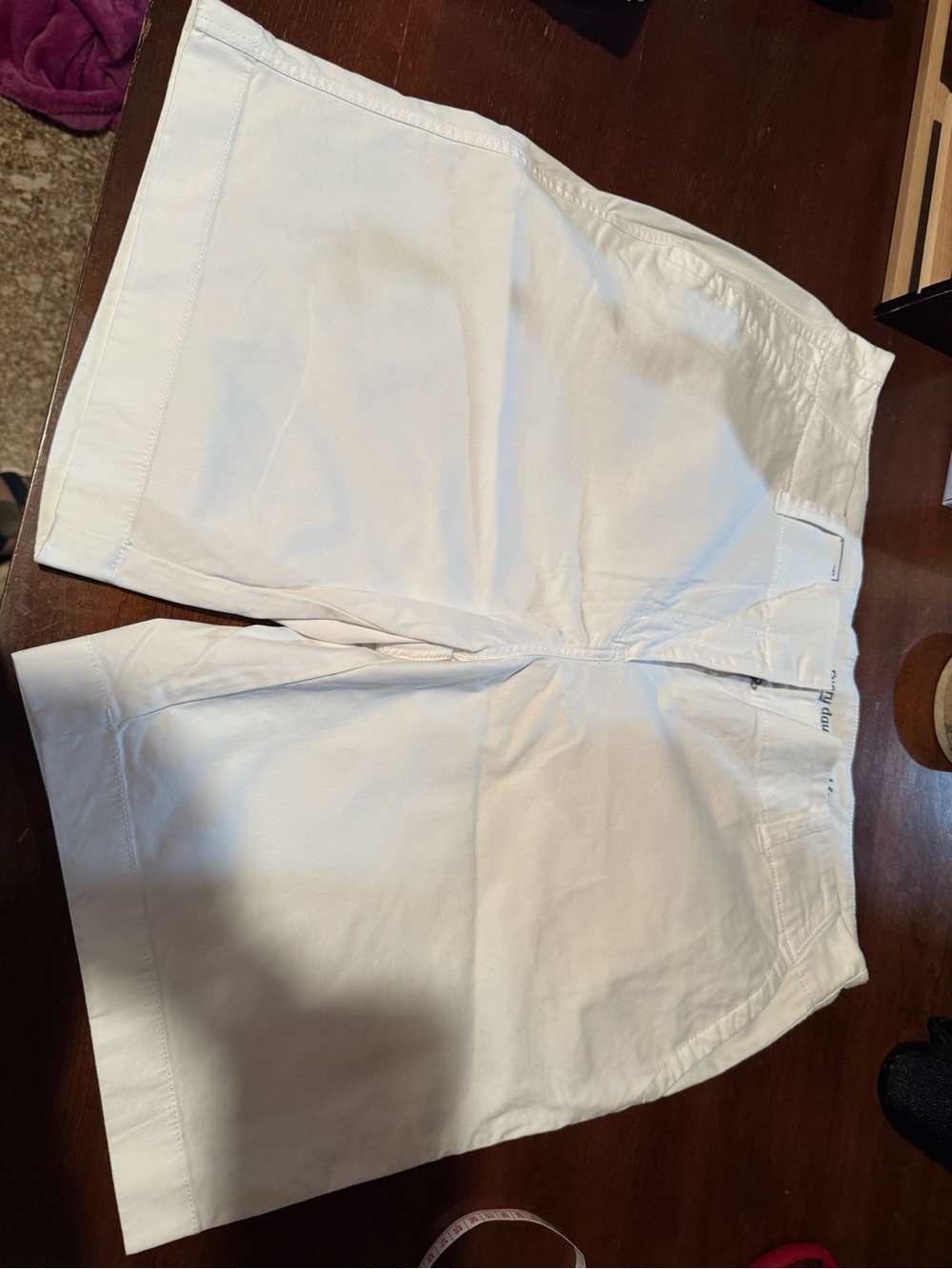 Vineyard Vines White Bermuda Shorts